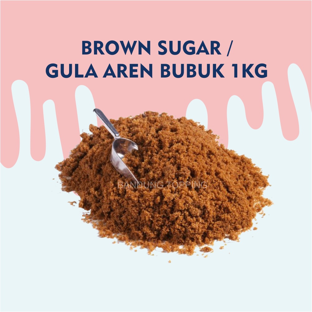 

Gula Semut Aren Murah / Gula Aren Bubuk Organic / Brown Sugar Aren 1kg