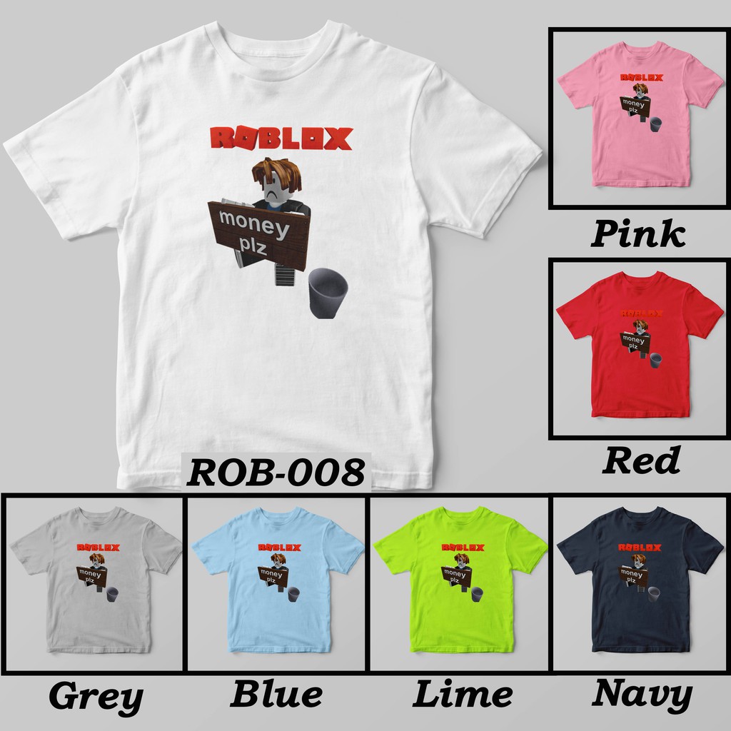 [FREE NAMA !!] Kaos Anak &amp; Family Roblox 100% COTTON PREMIUM !!