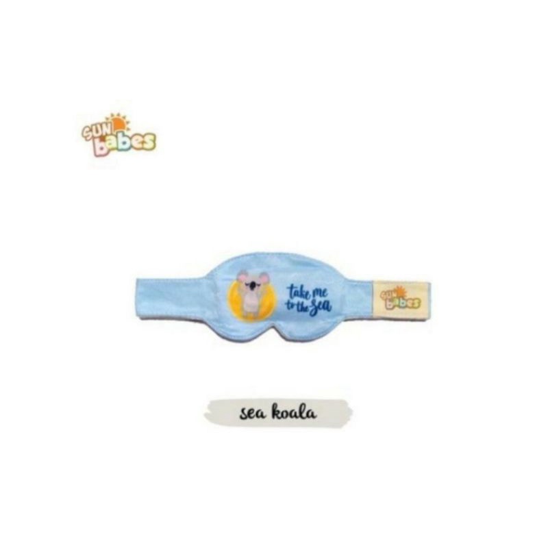 Sun Babes Penutup Mata Berjemur Baby/Sun Babes Ultra Soft Penutup Mata Bayi