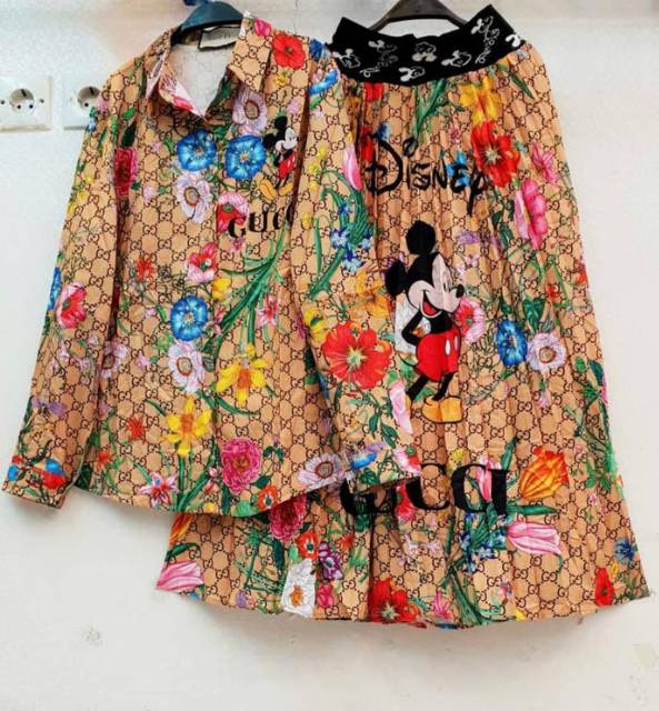 SATU SET GUCCI DISNEY IMPORT PREMIUM ITEM