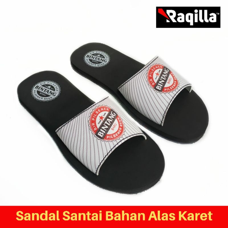 Sandal kasual pria sepeda brompton - sendal selop kapal api - sandal karakter bob marley