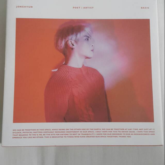 Jonghyun Album [ Poet|Arrist ]