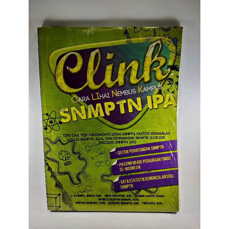 Buku Clink Cara lihai Nembus Kampus SNMPTN IPA tahub 2008 - 2011 .VRa4