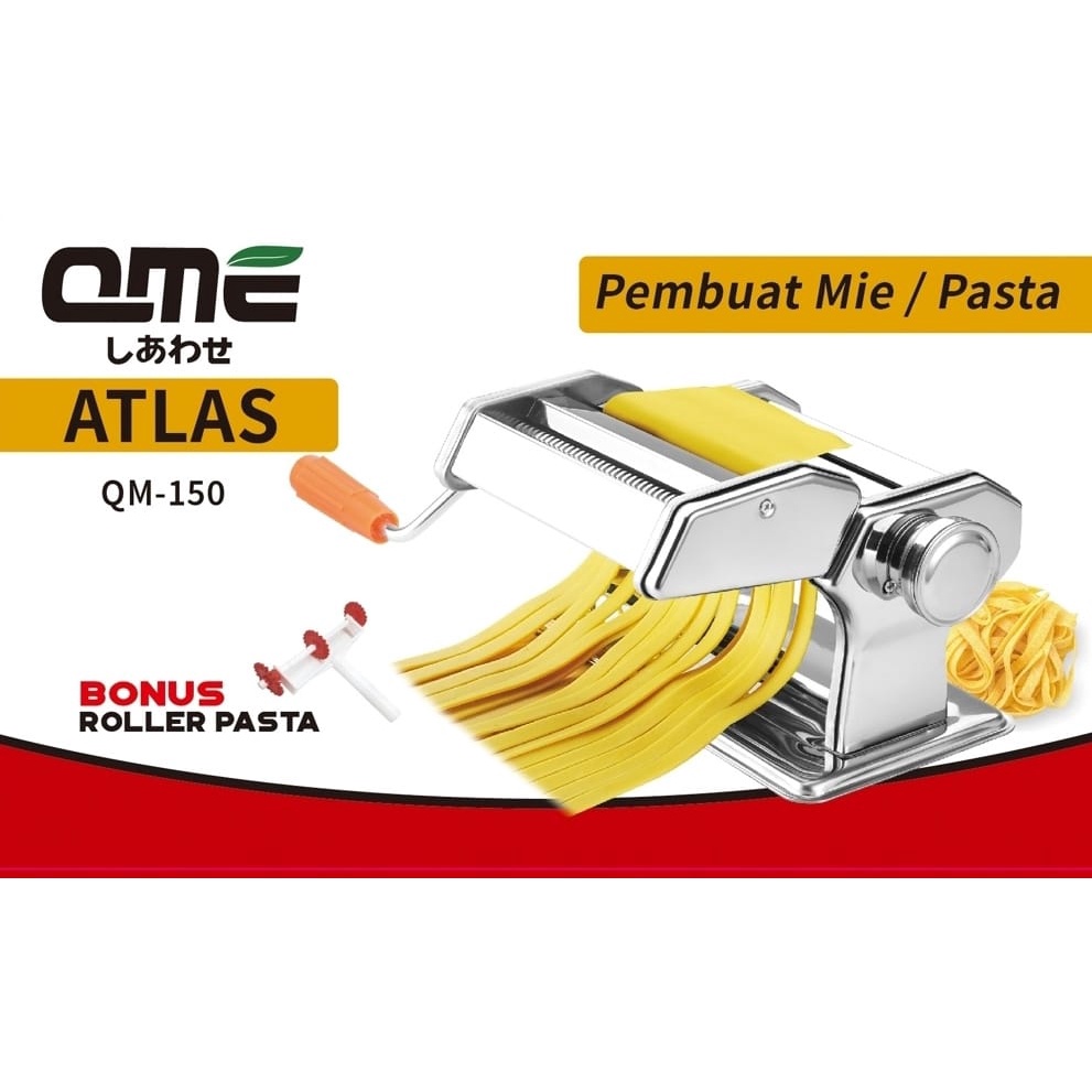 GILINGAN MIE Q2 8150 ATLAS ORIGINAL PASTA MAKER Q2 ATLAS GILINGAN MIE KULIT MOLEN / PASTA MAKER ATLAS ALAT PEMBUAT MIE DAN PASTA Q2-8150