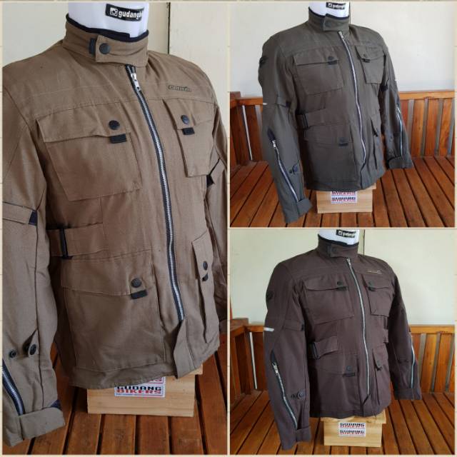 jaket contin porjo motor bikers riding touring adventure protektor