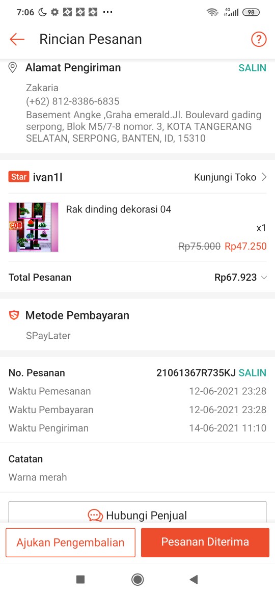 Rak Dinding Dekorasi 04