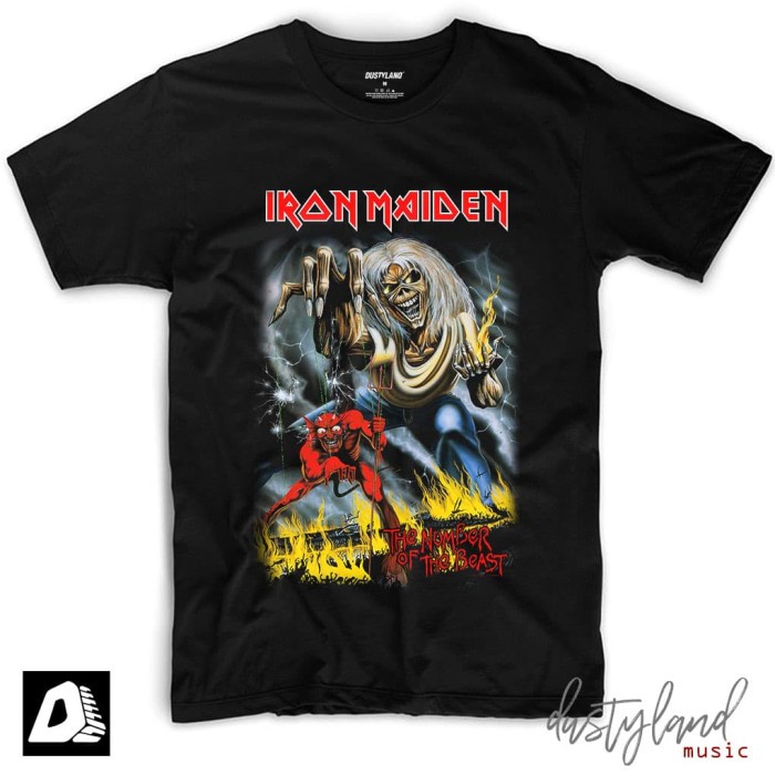 Kaos Musik IRON MAIDEN - THE NUMBER OF THE BEAST