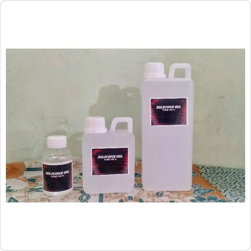 SILICONE OIL SILICONE EMULSION MINYAK SILICONE PELUMAS 1 LITER