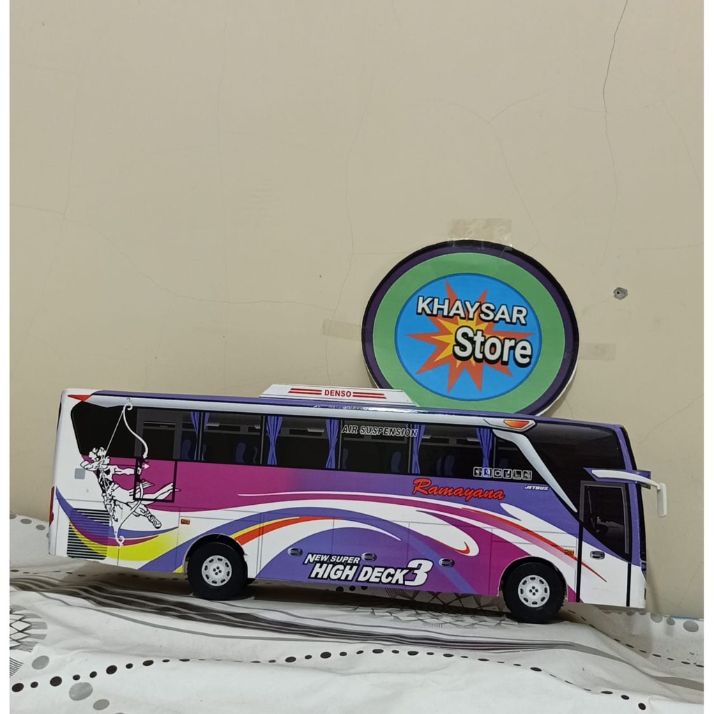 miniatur bus bis shd ramayana jb3 plus