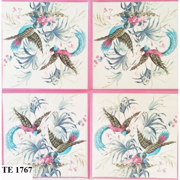 TISU DECOUPAGE EROPA  33X33 CM TE 1767 TTS