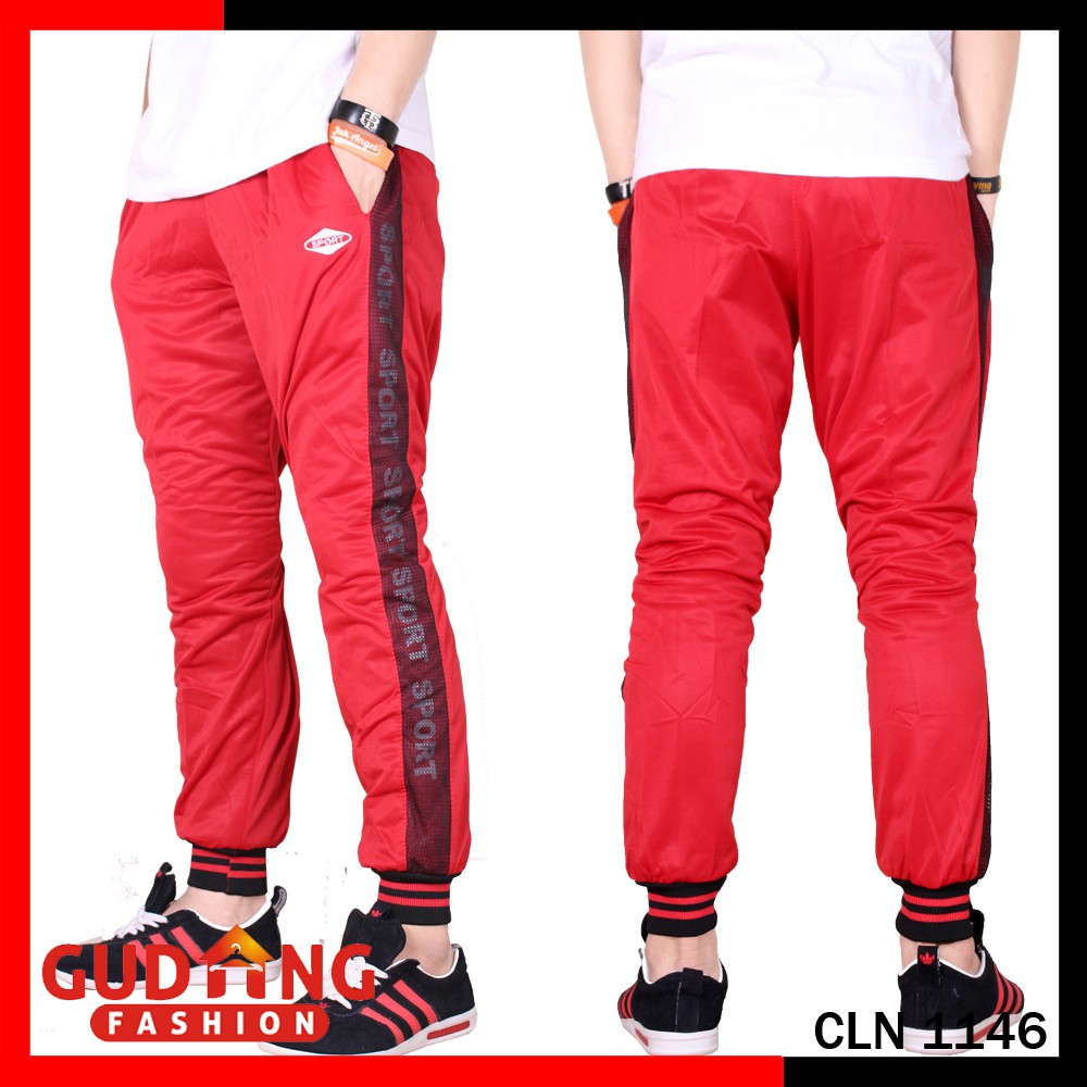 Celana Panjang Training Unisex / Celana Olahraga / Running Pants / Celana Senam Cowok Cewek (COMB)