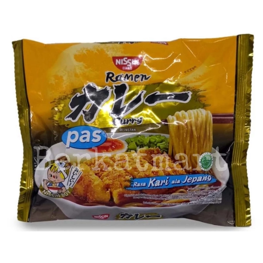 Ramen Nissin Gekikara  CURRY RASA KARI ALA JEPANG PAS HALAL MURAH