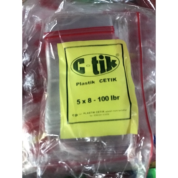 Plastik cetik plastik klip srondeng plastik klip kecil murah