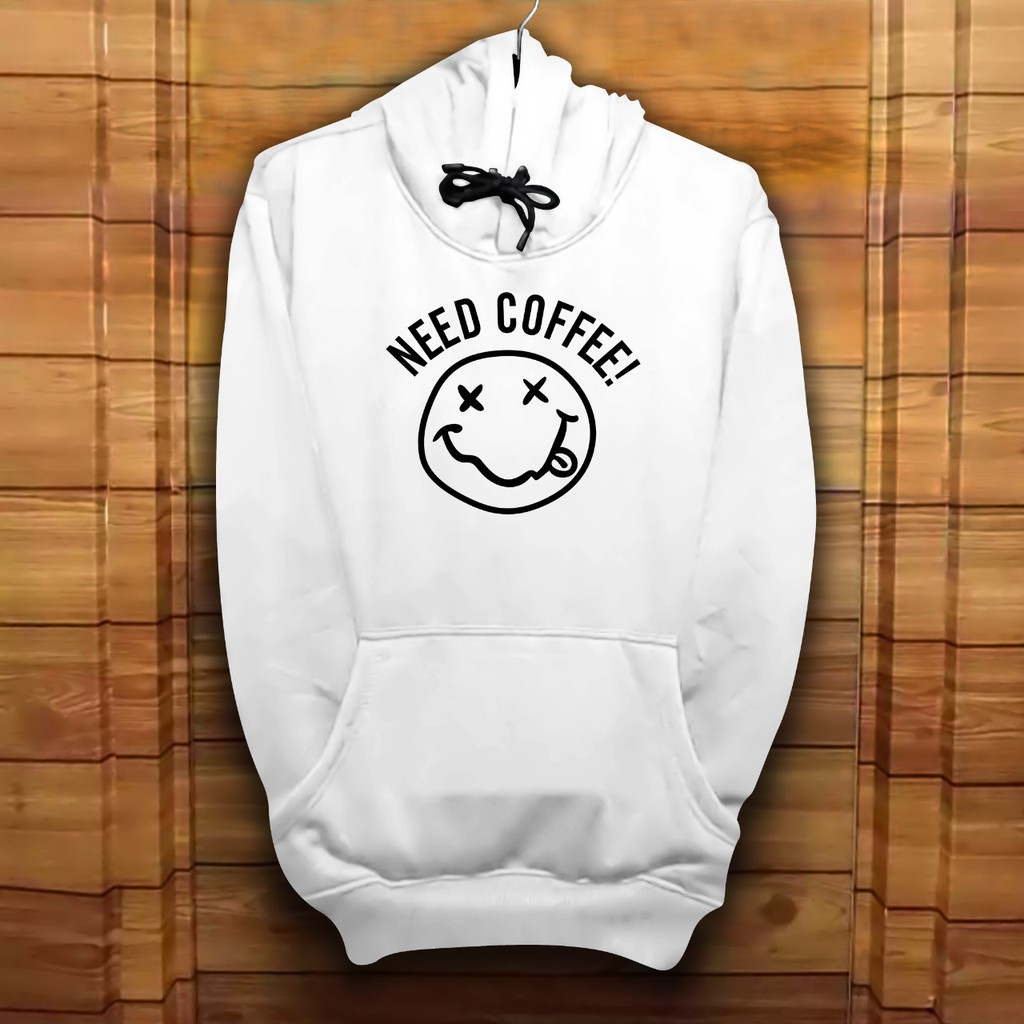 Hoodie Pria / Hodie Pria / Jaket Pria / Sweater Diskon / Hoodie NEED COFFEE