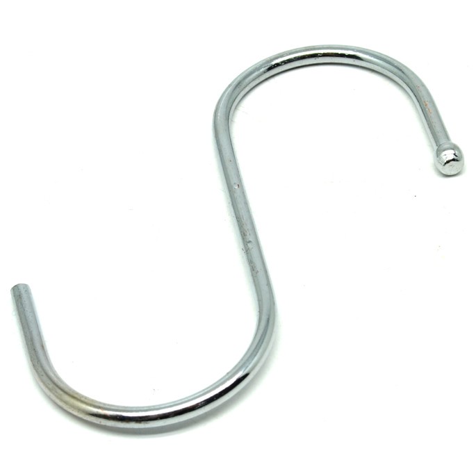 Hanger Gantungan Serbaguna Stainless Steel 10PCS - Silver