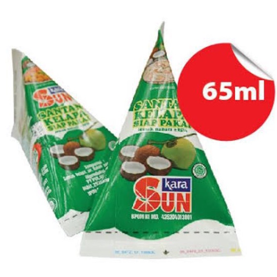 

Sun kara santan kelapa 65ml