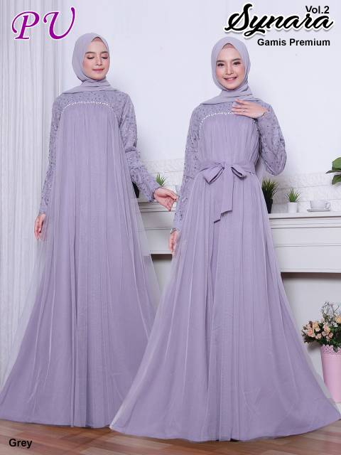 Synara Gamis Premium Pesta Mewah Synara Gamis Pesta Kondangan