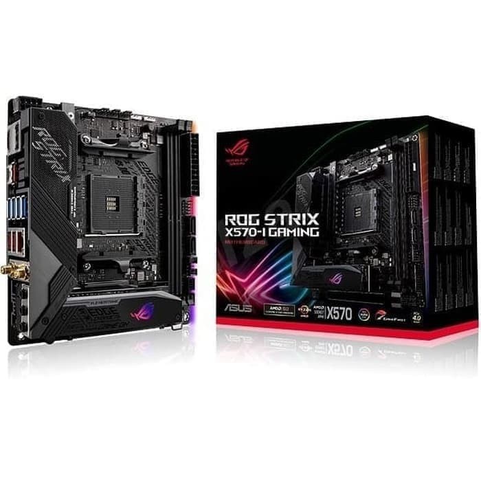 MOTHERBOARD ASUS ROG Strix X570-I MINI ITX AMD AM4 WIFI USB 3.2