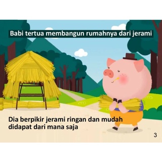 Jual Buku Cerita Dongeng Anak Tiga Babi Kecil | Shopee Indonesia