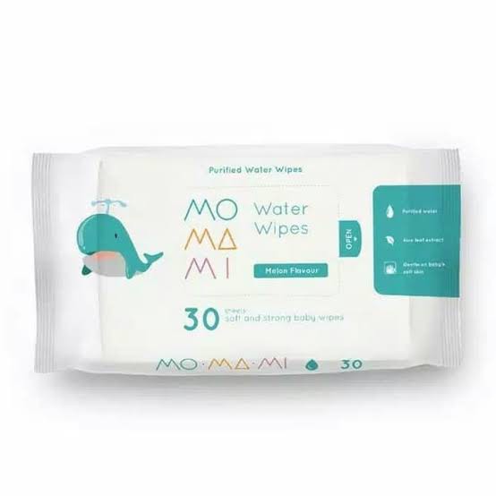 Mo Ma Mi Water Wipes 30 121677E - Tisu Basah