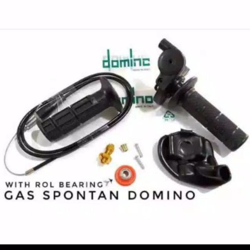 Gas Spontan Domino 1 kabel Motor Ninja -Satria Fu -Rx King -Jupiter Z -Tiger -Megapro-Supra-Mx Dll