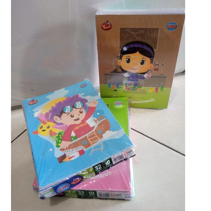 

New! Buku Tulis SIDU KIKY lembar isi 10 pcs / Buku Tulis Sidu Kiky !!