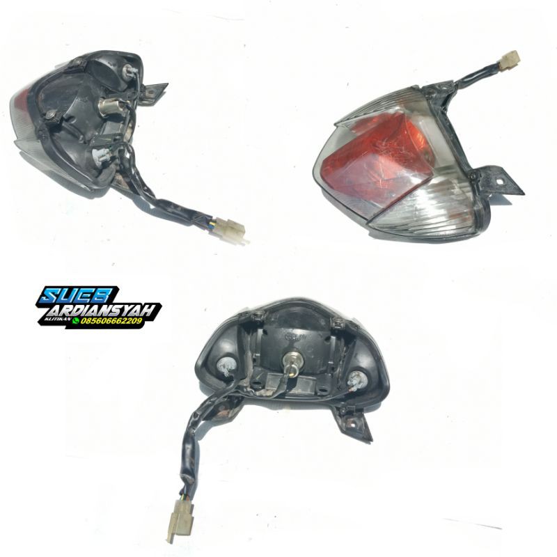 lampu rem stoplamp reflektor lampu belakang rem brake lampu stop belakang yamaha mio j mio gt ori
