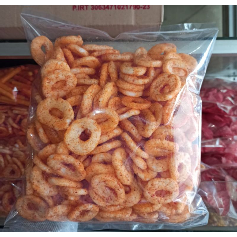 Jual Krupuk Pedas Krupuk Jablay Krupuk Koin Tenggiri Pedas Cemilan