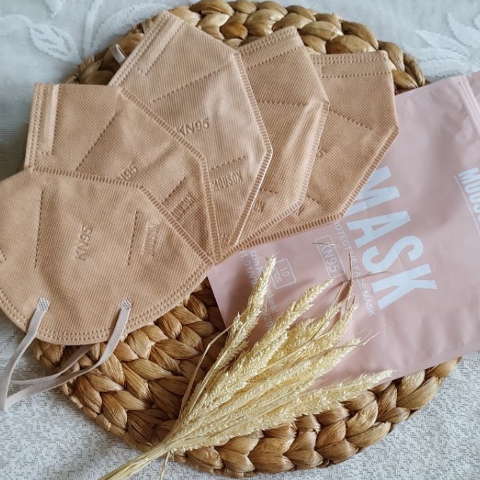 Masker Mouson KN95 warna embos mouson isi 10pcs