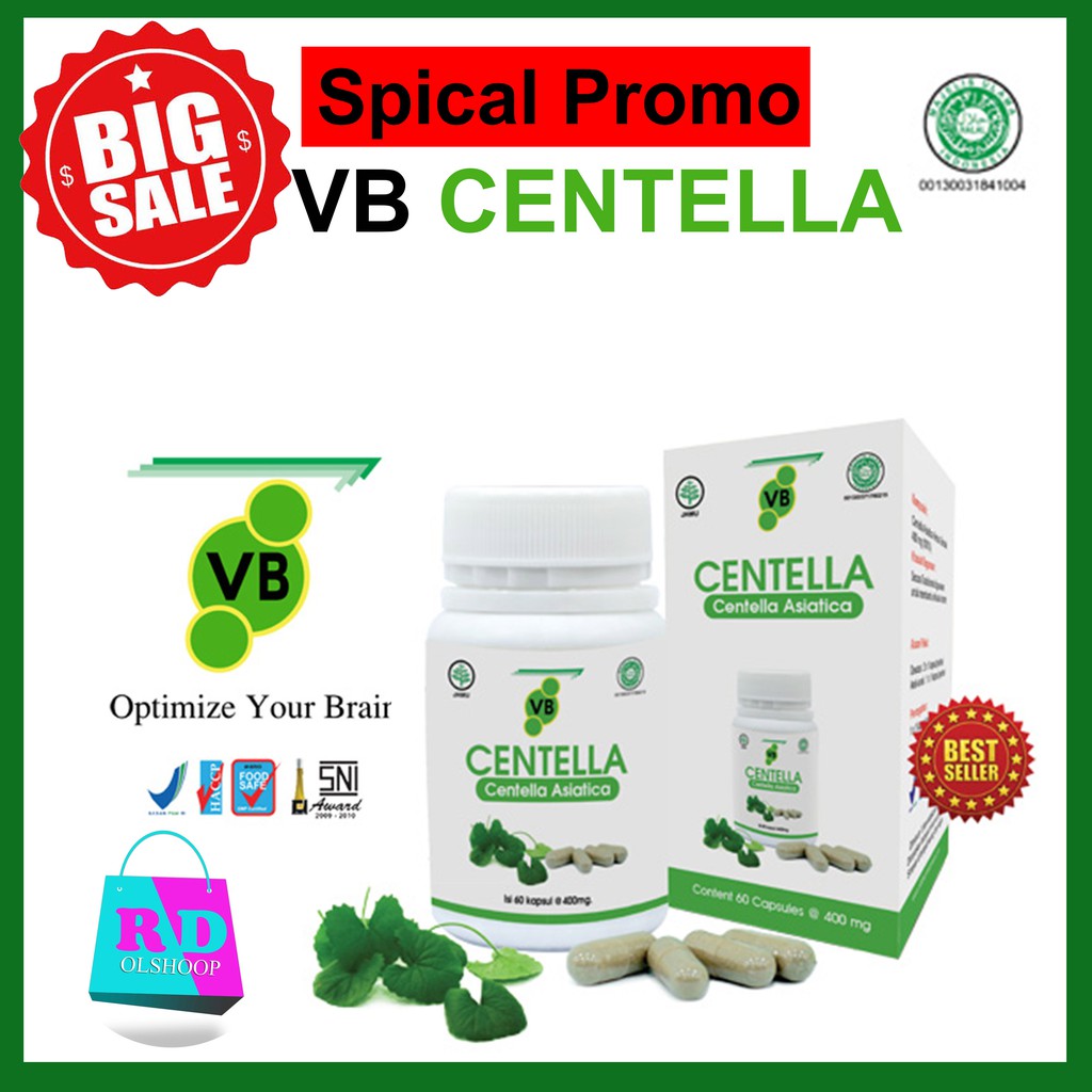 VITABRAIN VB CENTELLA VITAMIN SUPLEMEN OTAK