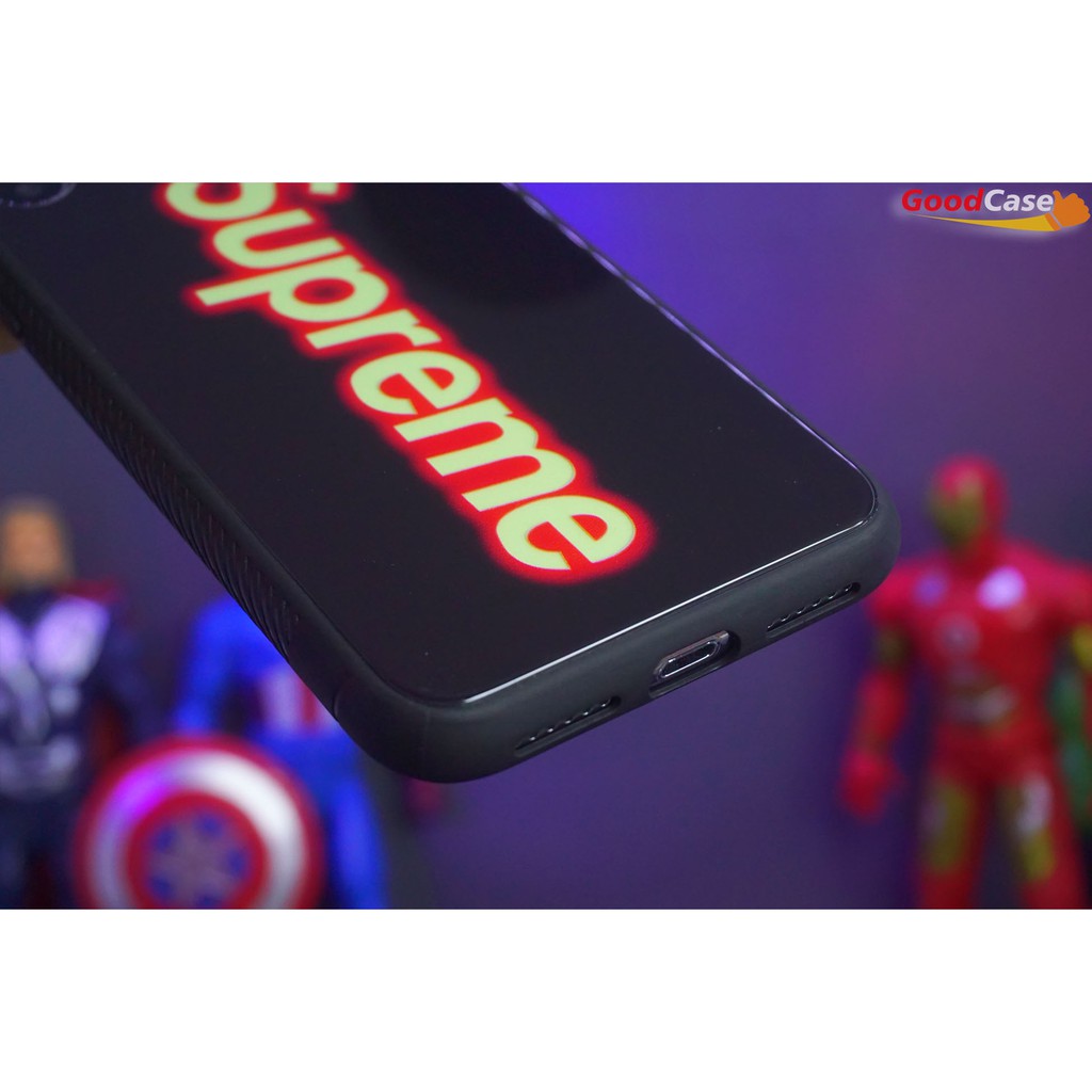 GoodCase - Hardcase Glass Case Glow in The Dark Samsung J2 Core | J4 2018 | J6 2018 |  J6+ | J8 2018