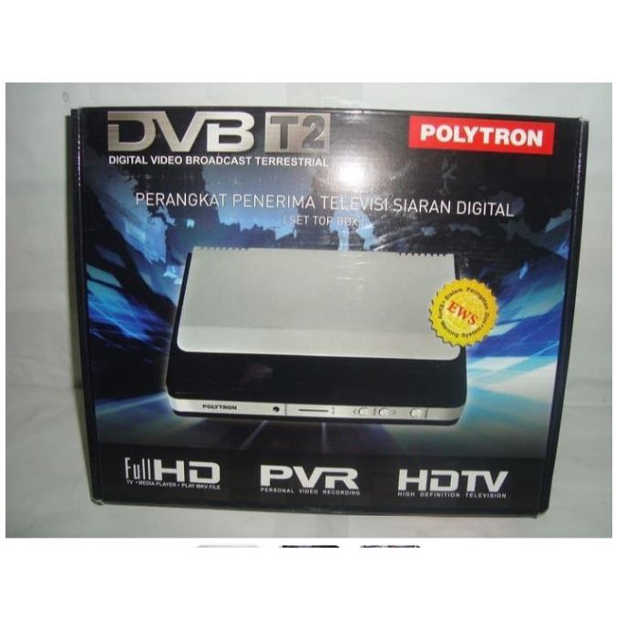 Set Top Box DVB-T2 POLYTRON PDV 500T2 Garansi Resmi+Murah Meriah