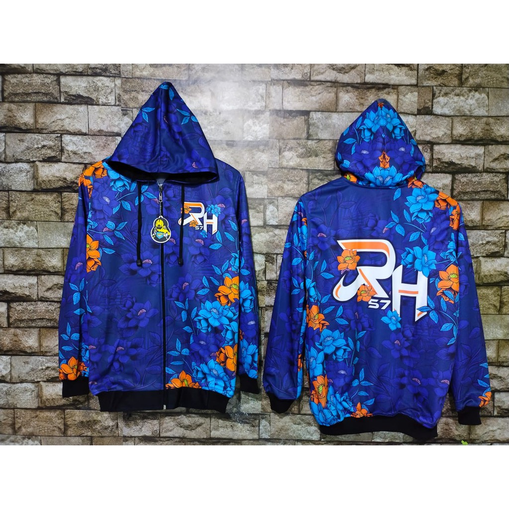 JAKET RACING HELL FULL PRINTING SUBLIMASI