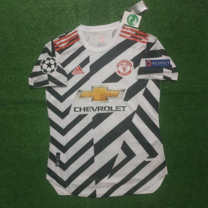 Jersey Mu 3rd Versi Pemain/Player Issue/Vapor Knite 2020/2021 Full Patch Champions