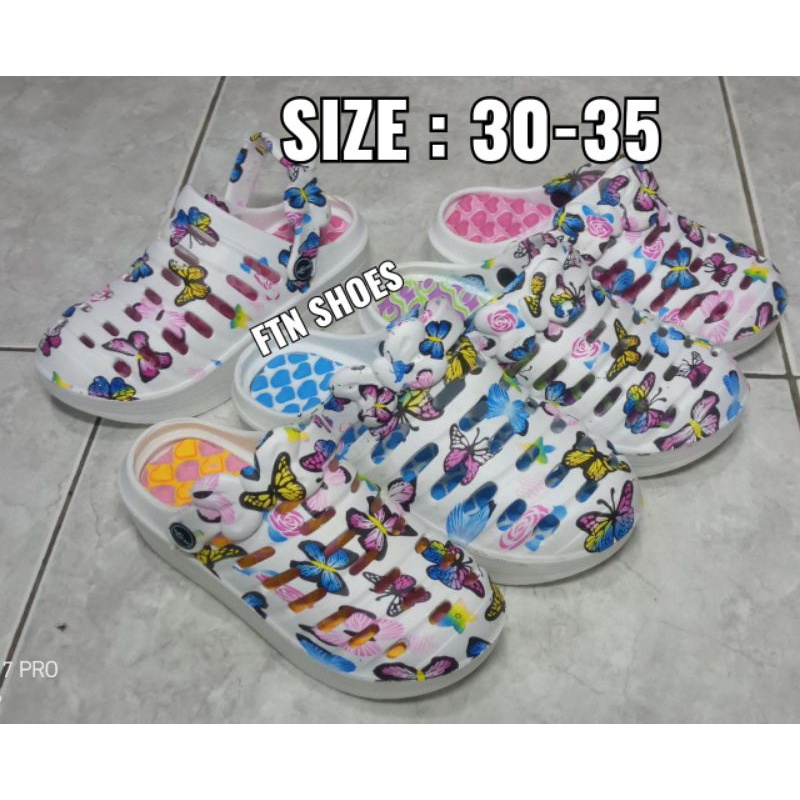 Sandal Baim Kupu Wanita Dewasa 35-40 dan Anak 24-29 30-35 Kekinian Oriental Brother / Oricon