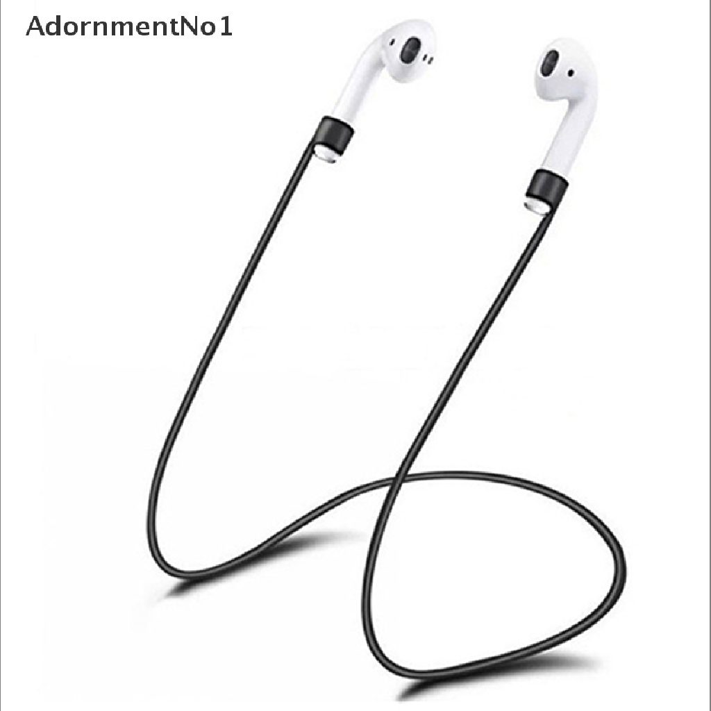 [AdornmentNo1] Anti-Lost Silicone Earphone Rope Holder Cable For AirPods Wireless Bluetooth [new]