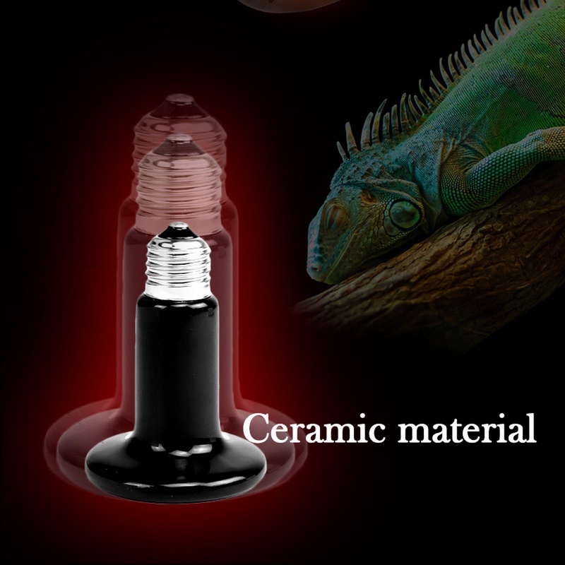 Ceramic Infrared Heater Lampu Pemanas Reptil 25/50/75/100W /Heater Reptil Lampu/Pemanas Bahan Keramik Reptil/Lampu Pemanas Infrared Bahan Keramik Reptil