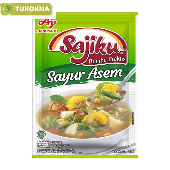 

Sajiku® Bumbu Praktis Sayur Asem 25g