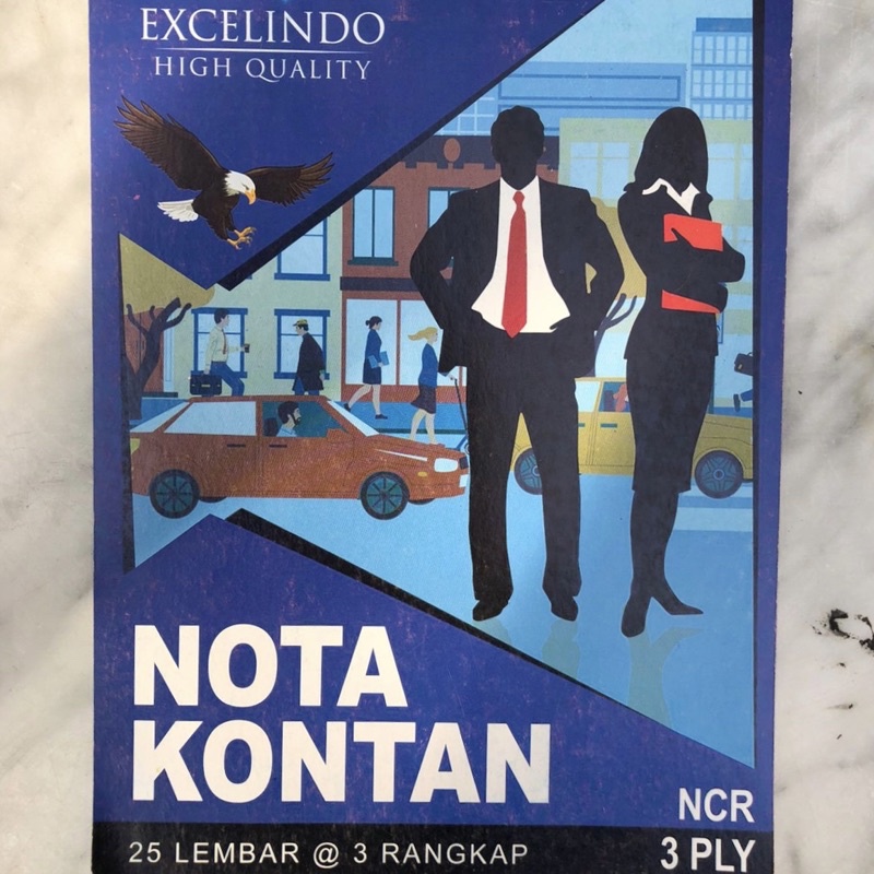 Jual Nota Kontan Besar Excelindo Lembar X Ply Ncr Kertas Nota Belanjaan Ukuran Besar