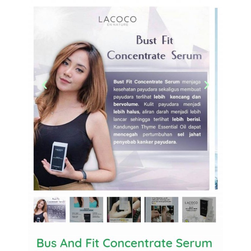 BUSFIT NASA PEMBESAR PANYUDARA BOKONG LACOCO HERBAL