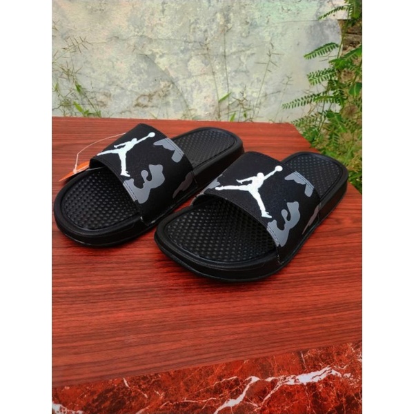 sendal selop santai NIKE AIR JORDAN army pria/wanita remaja dewasa