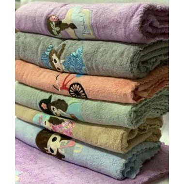 Handuk Bayi Jepang 60x110 Original Jepang  Handuk Bayi Jepang japan towel Handuk Karakter Lucu bayi