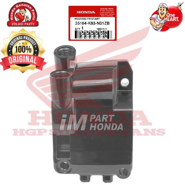 ORI 35164-K93-N01ZB Rumah Tutup Holder Kanan Bagian Kabel Gas Scoopy eSP LED K93