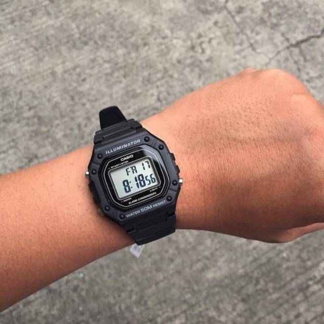 Jual Jam tangan Casio W 218H-1A / W218H Original Garansi Resmi  Indonesia|Shopee Indonesia