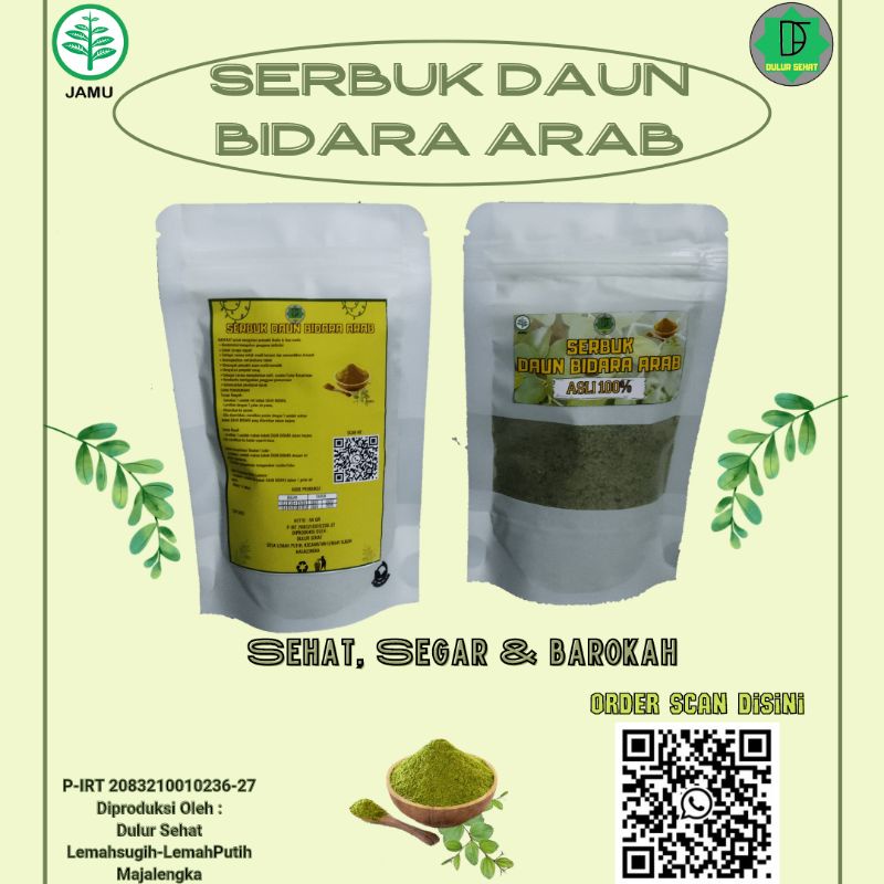 

serbuk daun bidara arab