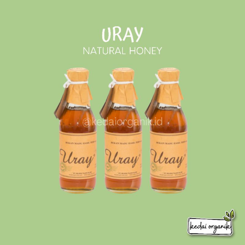 

Madu Uray Kecil 450gr Original / Madu Hutan Asli Uray 450gr