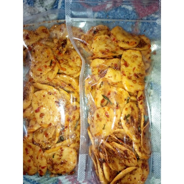 

seblak kering pedas daun jeruk