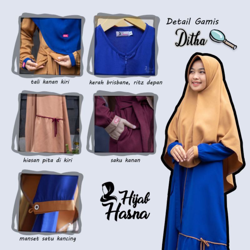 Gamis Ditha by HASNA HIJAB