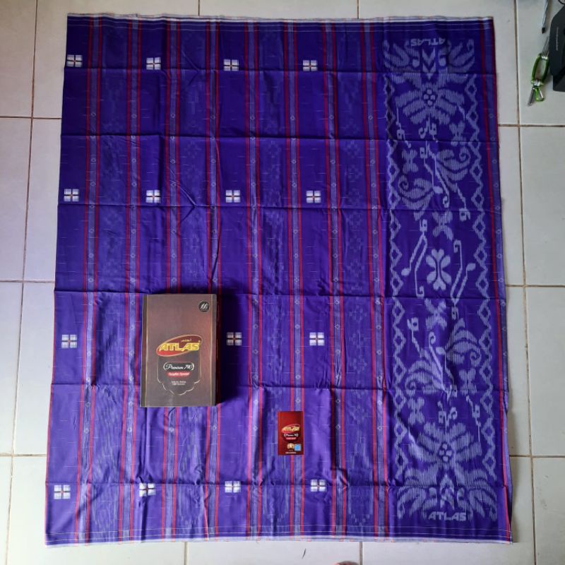 Sarung ATLAS premium 790 Songket spesial Motif BHS Gerimis TERBARU/TERBAIK/TERLARIS
