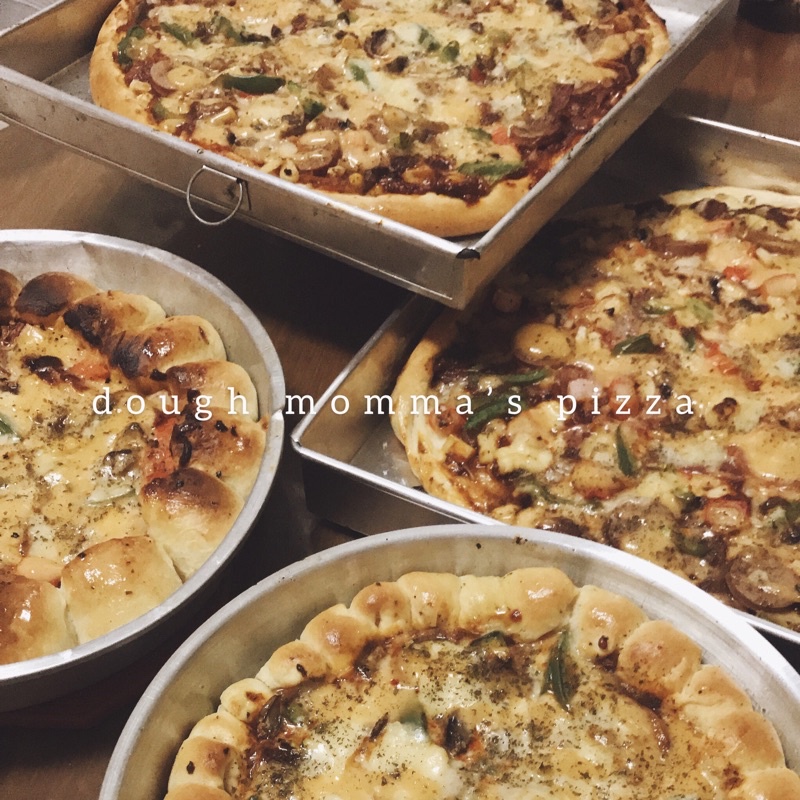 

pizza (akan dikirim besoknya)